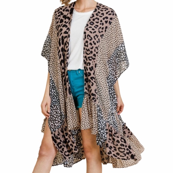 LAST 1 Umgee boutique Boho Gypsy KIMONO - Picture 6 of 13